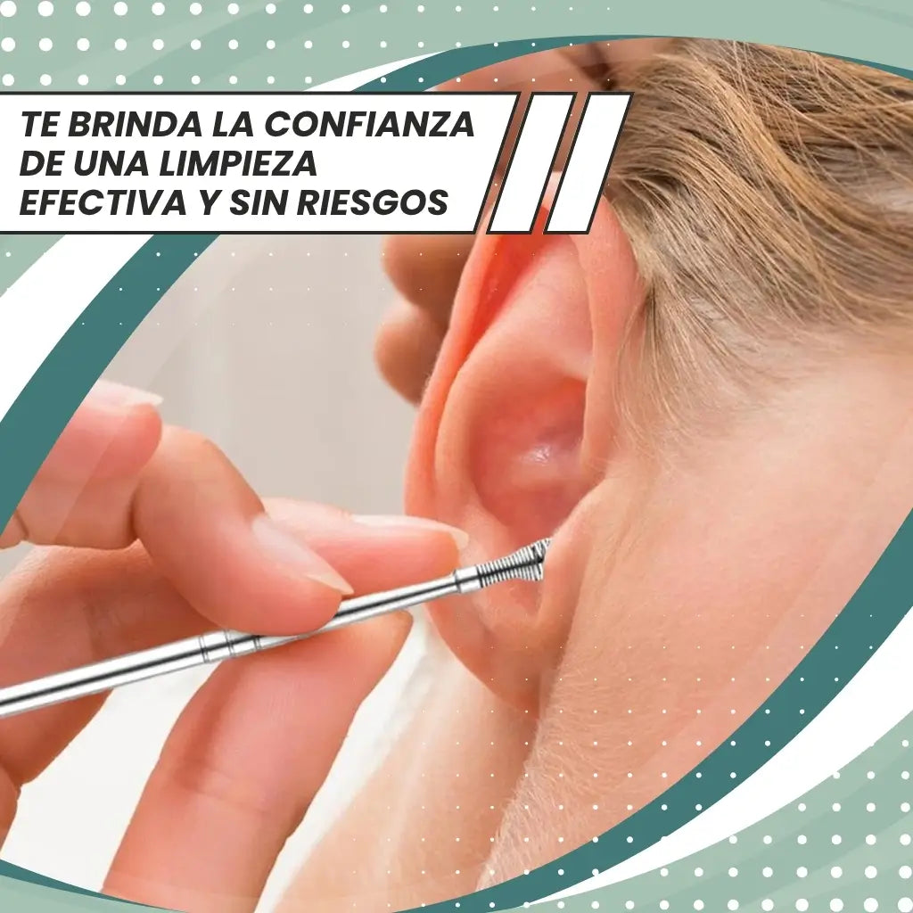 CleanWax™ ¡Cuida y limpia tus oídos!