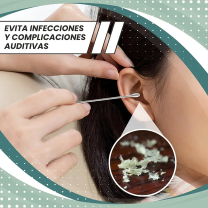 CleanWax™ ¡Cuida y limpia tus oídos!