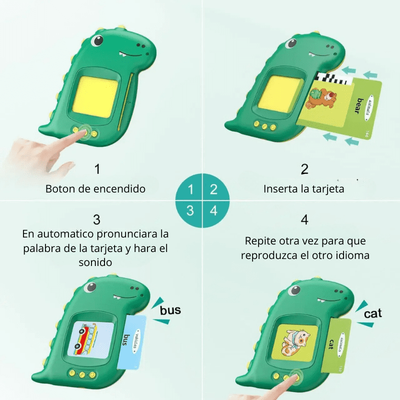 Tarjetas Didácticas para Niños español e inglés