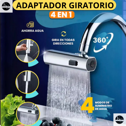 ADAPTADOR DE GRIFO GIRATORIO 360 ° 2025