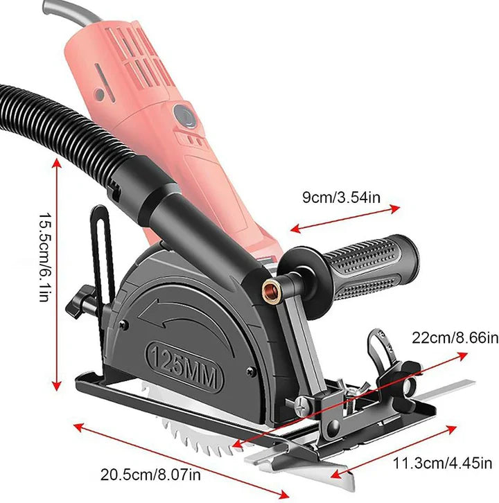 ADAPTADOR SIERRA CIRCULAR DE 45º PARA AMOLADORA