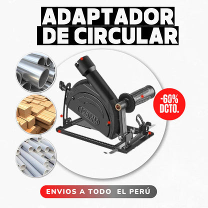 ADAPTADOR SIERRA CIRCULAR DE 45º PARA AMOLADORA