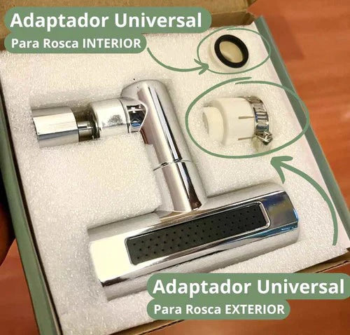 ADAPTADOR DE GRIFO GIRATORIO 360 ° 2025