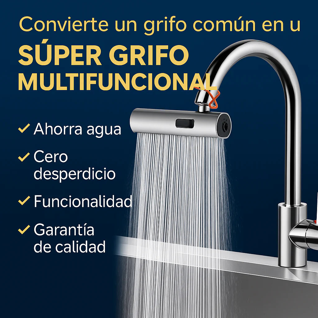 ADAPTADOR GIRATORIO TURBOSMART 4 EN 1 (2 X 1) OFERTA