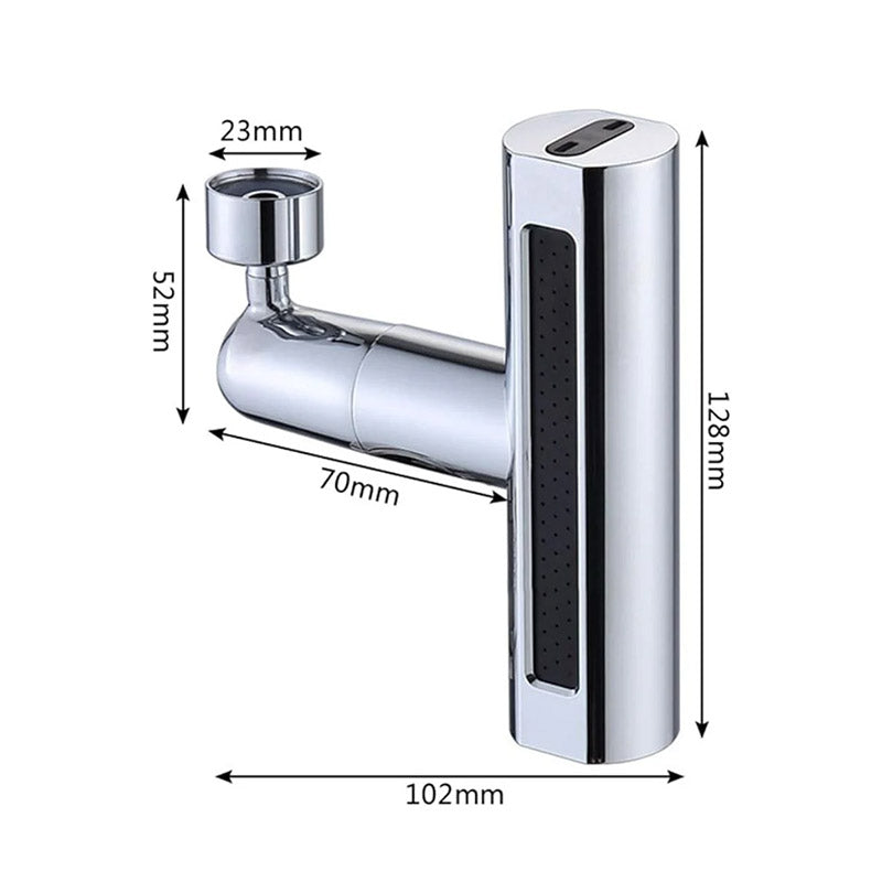 ADAPTADOR DE GRIFO GIRATORIO 360 ° 2025