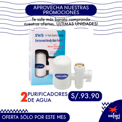 SÚPER PURIFICADOR DE AGUA💧