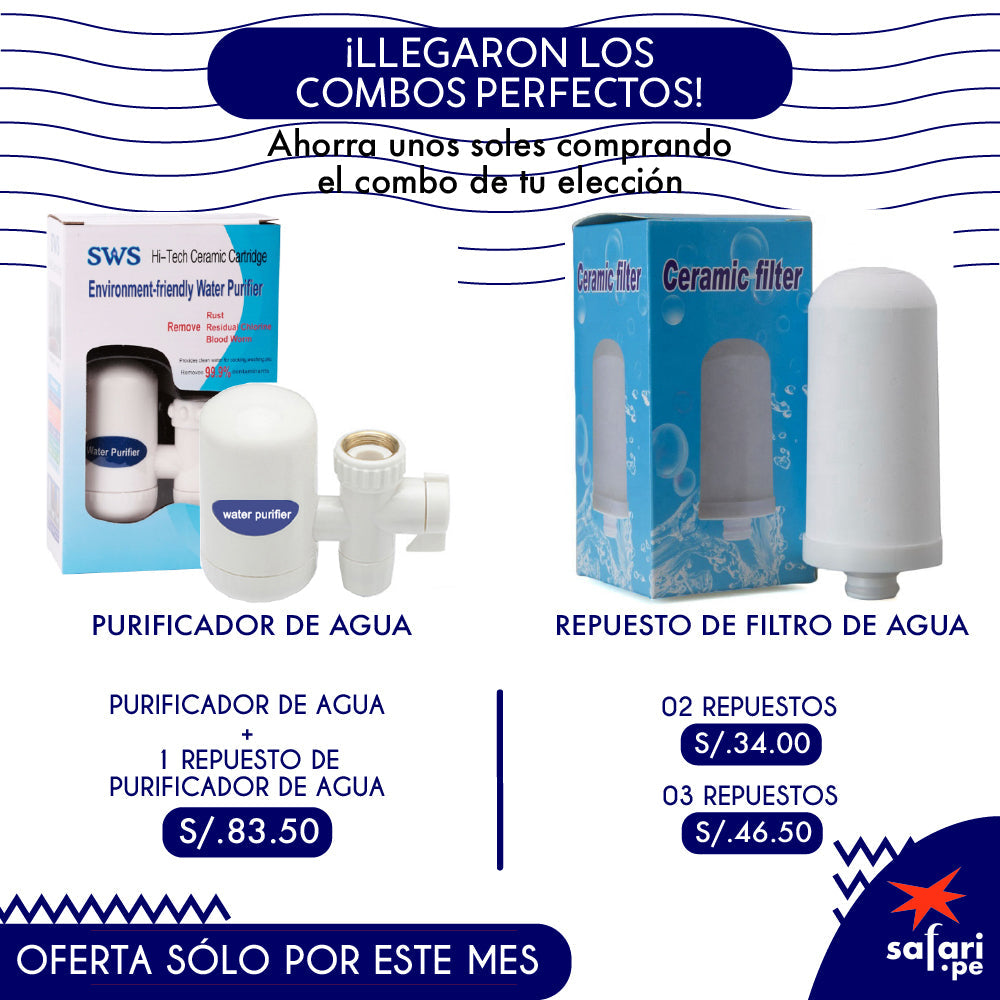 SÚPER PURIFICADOR DE AGUA💧