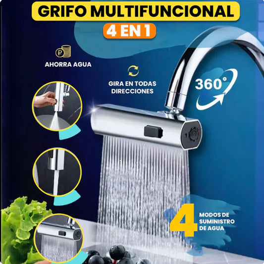 GRIFO 4 EN 1 SMART 2025 + ROMPE CHORROS