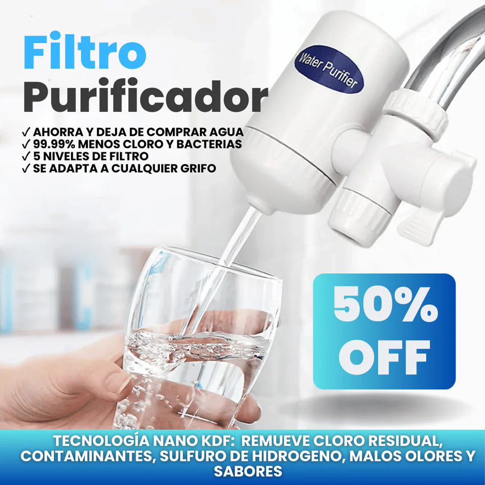 🚰 Filtro Purificador de Agua de Última Generación