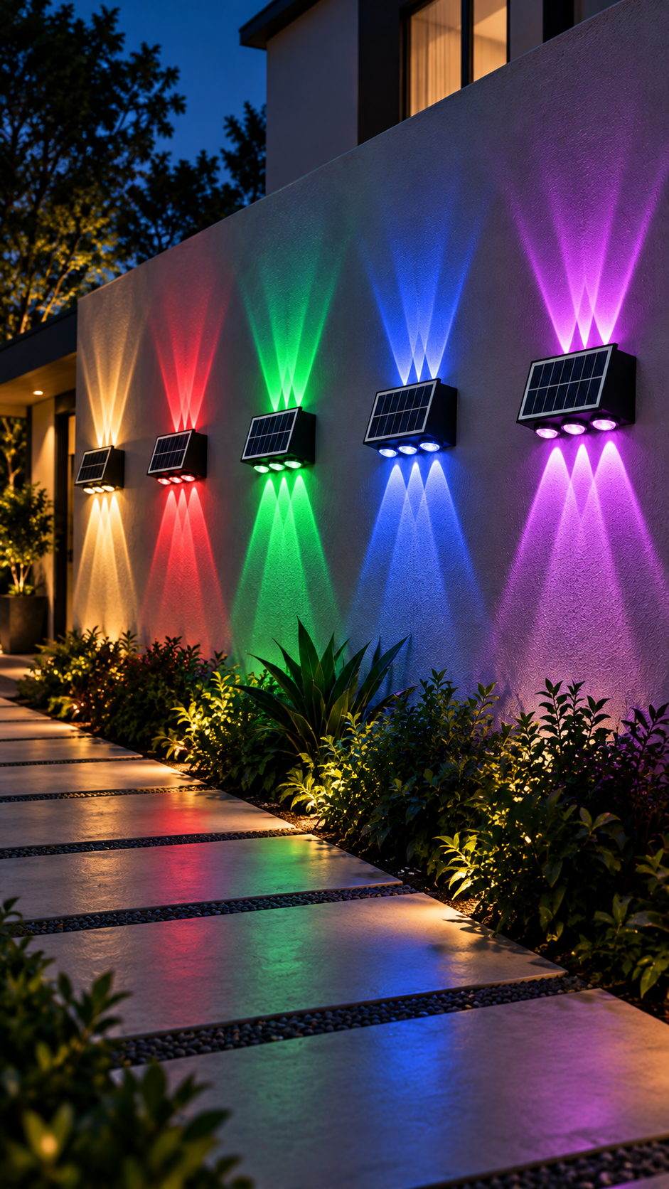 Lámpara Solar Decorativa RGB PRO