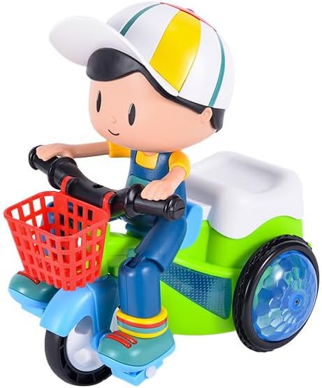 TRICICLO DE ACROBACIAS MUSICAL CON LUCES LED