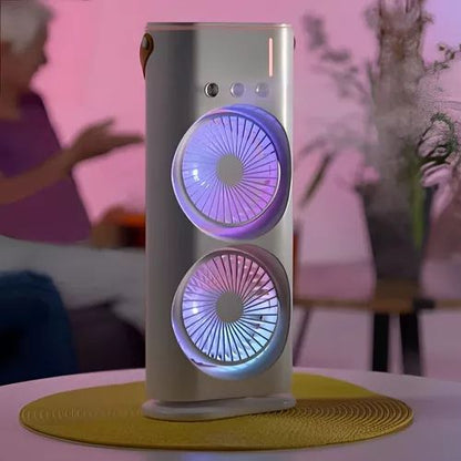 VENTILADOR DOBLE SMART DE AIRE FRÍO