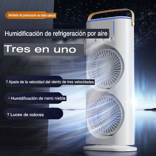 VENTILADOR DOBLE SMART DE AIRE FRÍO